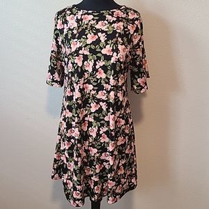 Stunning Jamie & Layla Floral Midi Dress Size L (Measurements in listing!)